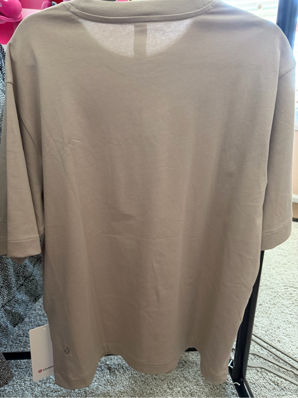 lululemon Heavyweight Cotton Oversized T-Shirt Down Size S NWT - Picture 4 of 6